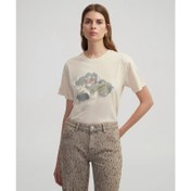 Resim İpekyol Nakışlı Kadın T-shirt IS1250070174 (IS1250070174) 
