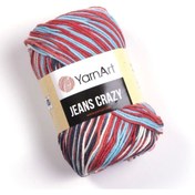 Resim Yarnart Jeans Crazy Ebruli El Örgü Ipi Ebruli-7208 