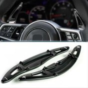 Resim Porsche Panamera 2017+ Macan 2014+ Cayenne 2015+ 718 2016+ 911 2016+ Uyumlu Paddle Shift (F1 Vites Pedal Kulakçığı) 
