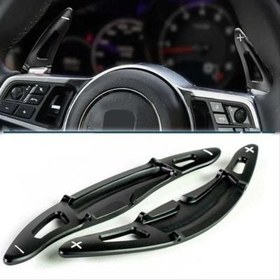 Resim Porsche Panamera 2017+ Macan 2014+ Cayenne 2015+ 718 2016+ 911 2016+ Uyumlu Paddle Shift (F1 Vites Pedal Kulakçığı) 