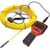 Resim QBH Ks05pl90-30m | 30 m Fiberglass Yılan Tipi Boroskop Kamera – 3.5″ Lcd, 8.5 mm Uç 