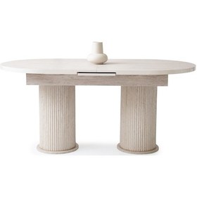 Resim Milano Mdf Açılır Yemek Masası Aytaşı 