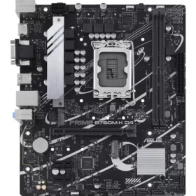 Resim ASUS PRIME B760M-R D4, 2xDDR4, 2x M.2, HDMI, 12-13-14.Nesil, LGA1700 Soket, Anakart ASUS PRIME B760M-R D4, 2xDDR4, 2x M.2, HDMI, 12-13-14.Nesil, LGA1700 Soket, Anakart