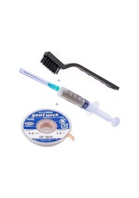 Resim Kopya - Notebook Bilgisayar Anakart Ve Entegre Lehim Toplama Sökme Temizleme Tamir Seti 3in1 