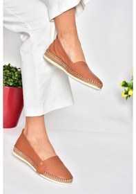 Resim Fox Shoes P555002503 Taba Hakiki Deri Günlük Kadın Ayakkabı Taba-hakiki Deri Taba 