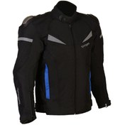 Resim Prohel Erkek Mavi Desenli Siyah Colombia Motosiklet Montu 