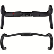 Resim 1 Çift Kocevlo Premium Karbon Fiber Yol Bisikleti Direksiyonları - Hafif, Dayanıklı, 31.8mm Çap, UD Mat Bitiş, Güçlendirilmiş Bükülmüş Bar Tasarımı ile Performansı Artırır - 400mm/420mm/440mm Uzunluklarda Mevcut, Bisiklet Aksesuarları 