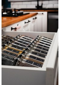 Resim 24'lü Şeffaf Kristal Plexi Standlı Cam Baharatlık Seti Siyah Kapak Ve Etiketli Baharatlık Mh03syh24 Siyah - Şeffaf 