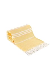 Resim Summer Wind Soft %100 Pamuk Peştemal 100x180 Cm Sarı Çok Renkli 