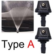 Resim Meme A-evrensel Araba Oto Cam Yıkama Hortumu Silecek Bıçağı Borusu Jet Püskürtme Memesi Su Sıvı Borusu Marangoz Konnektörü Değiştirme Kiti 