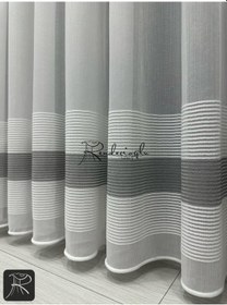 Resim Tül Perde Fina Desen Brillant 1.kalite Ultra Gramajlı Gri 