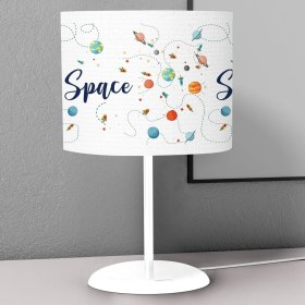 Resim Çocuk Odası Masaüstü Abajur Model 00205 