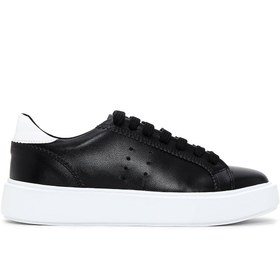 Resim Kadın Siyah Sneaker 