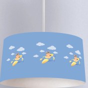 Resim instababyrooms Çocuk Odası Dijital Baskılı Dekoratif Sarkıt Avize Model 068 