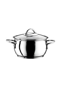 Resim Evimsaray Şevval 20 Cm Güveç Çelik Tencere - S1242 Inox 