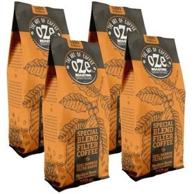 Resim Oze Special Blend Filtre Kahve 4'lü 250G French Press 