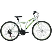 Resim Belderia Vision Steel 24" Jant Sypo Index (3*7) Vites V-fren Beyaz-yeşil Dağ Bisikleti 