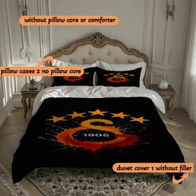 Resim Üç Parça Galatasaray Rozet Baskılı Nevresim Takımı, Her Mevsime Uygun, Karakter Desenli, Polar Kumaş, Tatiller İçin İdeal: Sevgililer Günü, Paskalya, Ramazan, Düğün Sezonu, Mezuniyet Sezonu, Okula Dönüş Sezonu, Doğum Günü, Anneler Günü, Babalar Günü, Bağımsızlık Günü, İlkbahar/Yaz, Yıl Boyunca Kullanılabilir, 1 Yatak Örtüsü + 2 Yastık Kılıfı (İçi Dahil Değildir) 