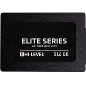 Resim Hi-Level Elite Serisi 512GB SSD 2.5" Sata3 560-540MB/S (HLV-SSD30ELT/512G) 
