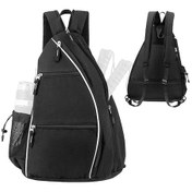 Resim Fortunelane Özel Çok Amaçlı Spor Çantası, Ayarlanabilir Askılı, Oxford Kumaş, Fantezi Top Taşıma, Siyah Siyah 