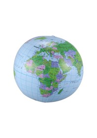 Resim 2x Şişme Oyuncak Küre Tellurion Eğitim Coğrafya Haritası Balon Su Topu 40 Cm 