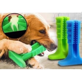 Resim Köpek Diş Kaşıyıcı Isırma Aparatı Et Aromalı Büyük Boy 