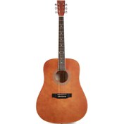 Resim Sx SD104BR Akustik Gitar (Kahverengi) 