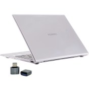 Resim SyncCase Huawei Kılıf MateBook D15 Koruyucu (2019-2020-2021-2022 Yılı) ile Uyumlu Kristal iz Yapmaz Kılıf 