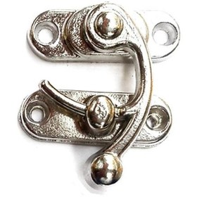 Resim shopwave Yay Gözü, Tavla, Ahşap Kutu Klipsi - Minik 20x24 mm, Nikel, 1 Adet 