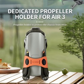 Resim DJI Air 3S/Air 3 Aksesuarları için Pervane Tutucu, DJI Air 3/3S Pervaneleri için Pervane Koruyucu Kayış, Pervane Koruyucu Stabilizatör ve Sabitleyici 