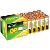 Resim GP Ultra Alkalin Aa Kalem Pil 40'lı Pvc Paket 