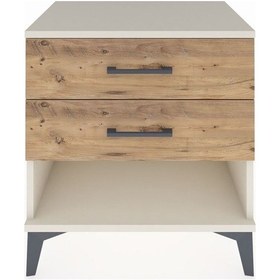 Resim Hyperion Komodin 2 Çekmeceli 60x44x64 Aytaşı-çam Aytaşı 