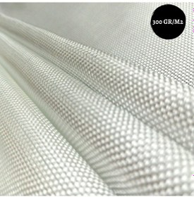 Resim Elyaf Dokuma Örgü Cam Elyaf 300 Gram / M2 Fiber Kompozit Laminasyon Tekne 5 Metre Fiyatıdır 