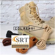 Resim srtfootcare Bot Bağcığı, Postal Bağcığı K350 150cm 1 Çift Çöl-kum Rengi 