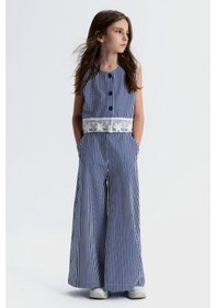 Resim Nk Kids Kız Çocuk Mare Pantolon Nk-51302 Lacivert 