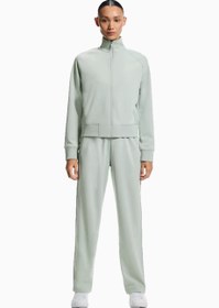Resim Courtside Full-Zip Kadın Spor Ceket - Yeşil / M 