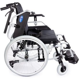 Resim Comfort Plus DM-Strong New 45 cm Hafif Alüminyum Manuel Tekerlekli Sandalye - 45cm 