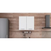 Resim Minar 80 cm Mutfak Dolabı Beyaz 80-B1-Üst Modül 