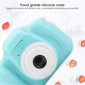 Resim Blue İnter Mini 1080P HD Kamera Çocuklar İçin Dijital Fotoğraf Makinesi 2021 Son Versiyon 