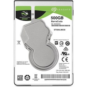 Resim Seagate Barracuda 500GB 2.5” 5400RPM Sata 3.0 128MB Sabit Disk (ST500LM030) 