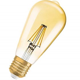 Resim Osram 4052899962095 Led Vintage Gold Edison Sarı Işık 420 Lümen E27 Duy Ampul 