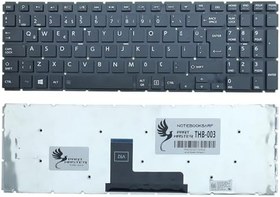 Resim Toshiba Satellite L50-C-17N, L50-B-1M8 İle Uyumlu Klavye, Siyah 