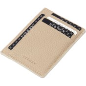Resim Bej Deri Unisex Kredi Kartlık - S1KK00001676-V4A 