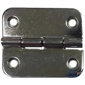 Resim HAYAT STORE Havşalı Menteşe - Büyük, 25x30mm, Nikel, 100 Adet ( Lisinya ) 