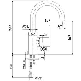 Resim Eca Nita Lavabo Bataryası Kuğu Borulu 102188036 