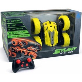 Resim Uzaktan Kumandalı Stunt Racer Araba Takla Atan Işıklı Akrobat Rc Oyuncak Diğer 