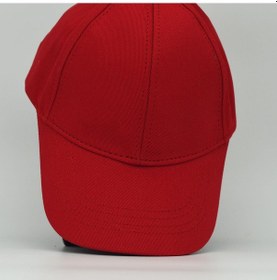 Resim Unisex Ayarlanabilir Kırmızı Spor Basic Şapka Kırmızı 