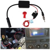 Resim Sones Araba Dab /am /fm Radyo Anteni Amplifikatörü Araba Aktif Anteni 