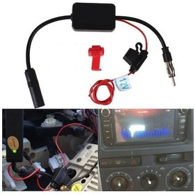 Resim Sones Araba Dab /am /fm Radyo Anteni Amplifikatörü Araba Aktif Anteni 