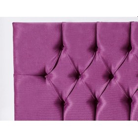 Resim Nironyatak Niron Purple Çift Kişilik Yatak Başlığı - 200 Cm Mor Kumaş Başlık 